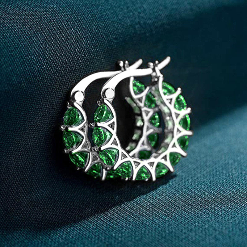 Kolczyki kółka Ronja | Złoto 1