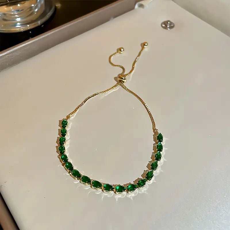 Bransoletka Mallow | Złoto 1