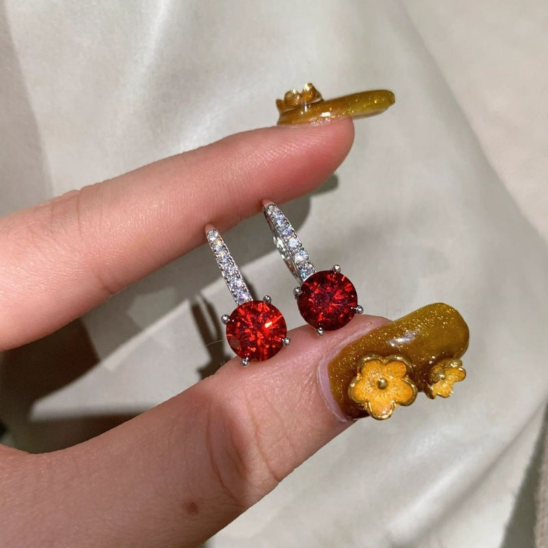 Kolczyki Celira Orvane | Białe złoto 1