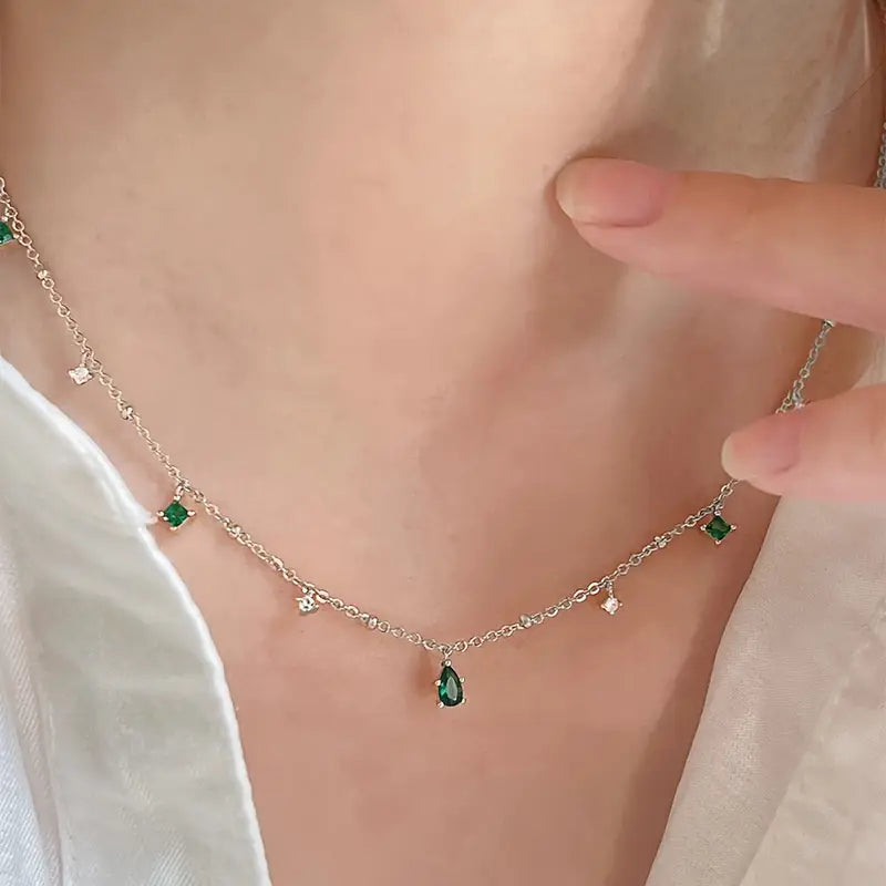 Naszyjnik Eira | Białe złoto 2