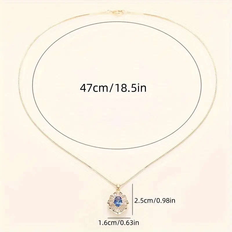 Naszyjnik Kavella Noctazure | Złoto 3